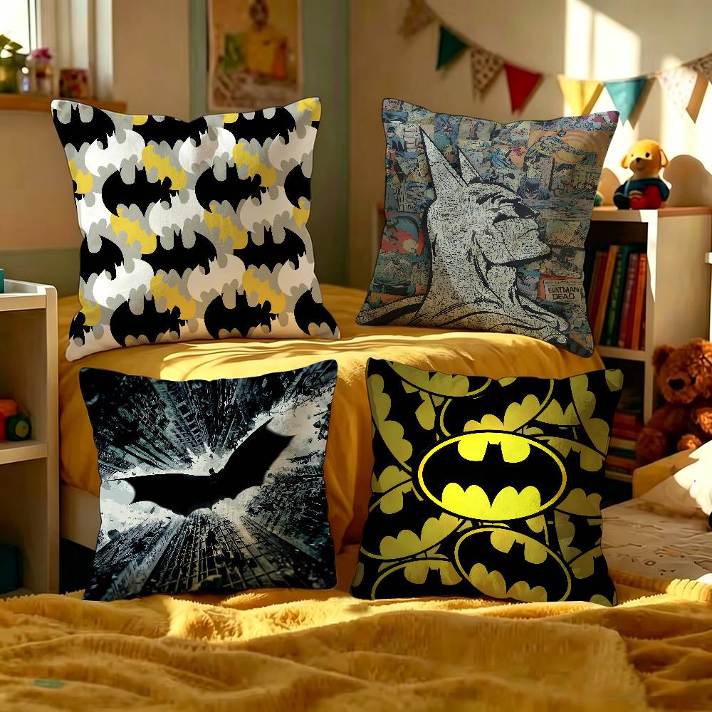 Recliner Sofa Cover - ปลอกหมอนหนังสือเรื่องบีแบทแมนสำหรับห้องนอนและห้องนั่งเล่น ปลอกหมอนอิงตกแต่งโซฟา
