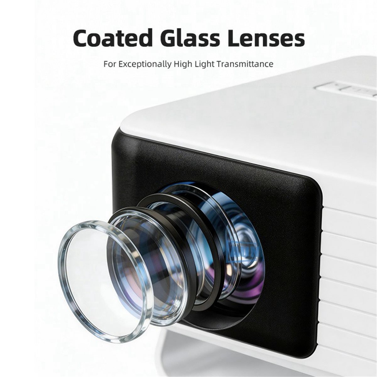 Home Cinema Compact - โปรเจคเตอร์ขนาดเล็ก L70A Y3 แบบพกพา โฮมเธียเตอร์อัจฉริยะ 3D