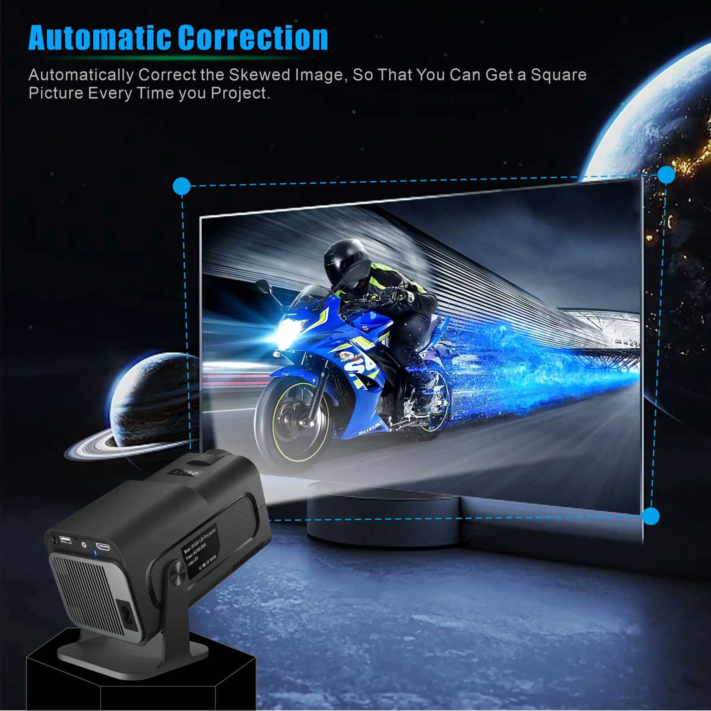 โปรเจคเตอร์ Salange HY320 MINI - Home Cinema Compact บทวิจารณ์และราคา