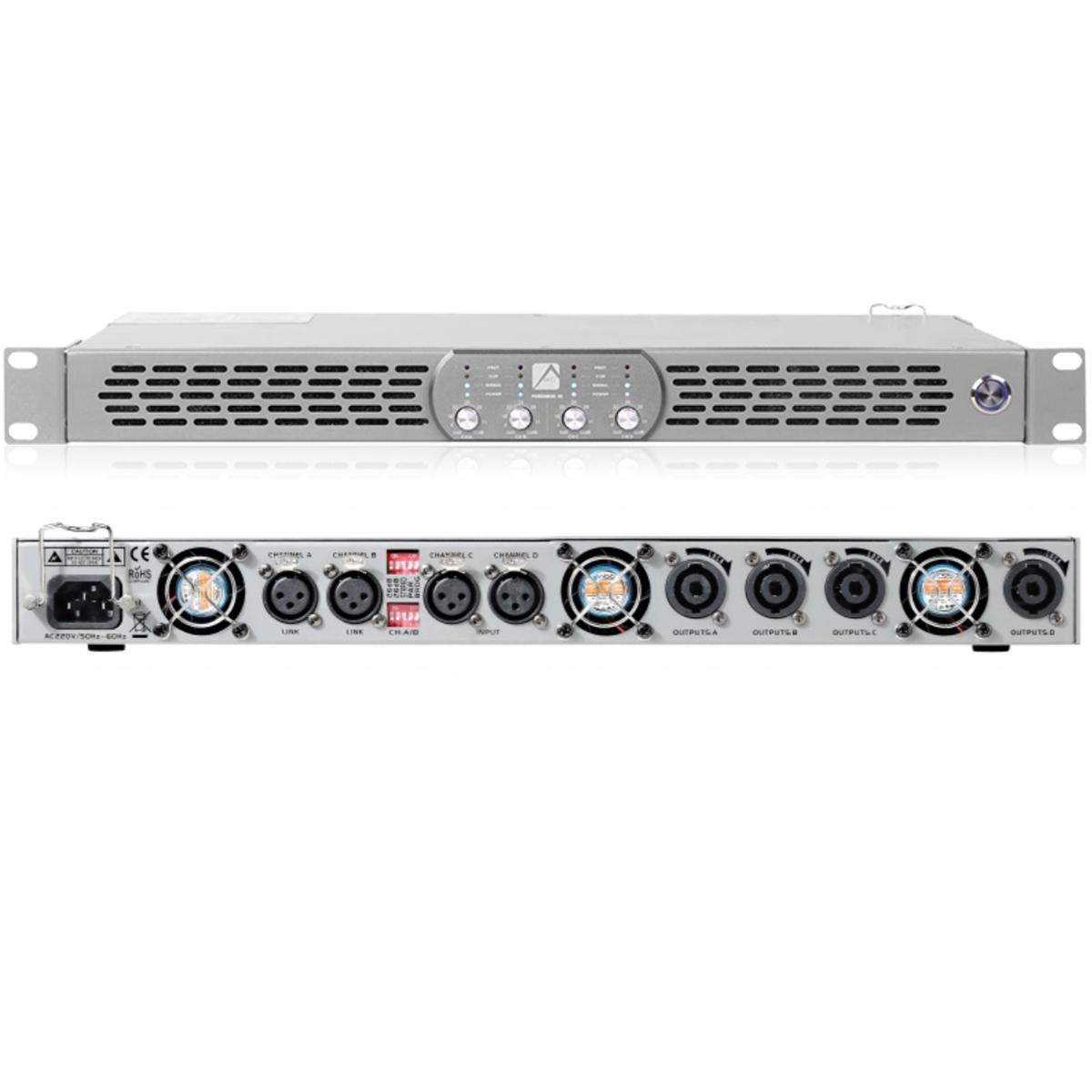 1U เครื่องขยายเสียงดิจิตอล 4 ช - Home Cinema Amplifier บทวิจารณ์และราคา