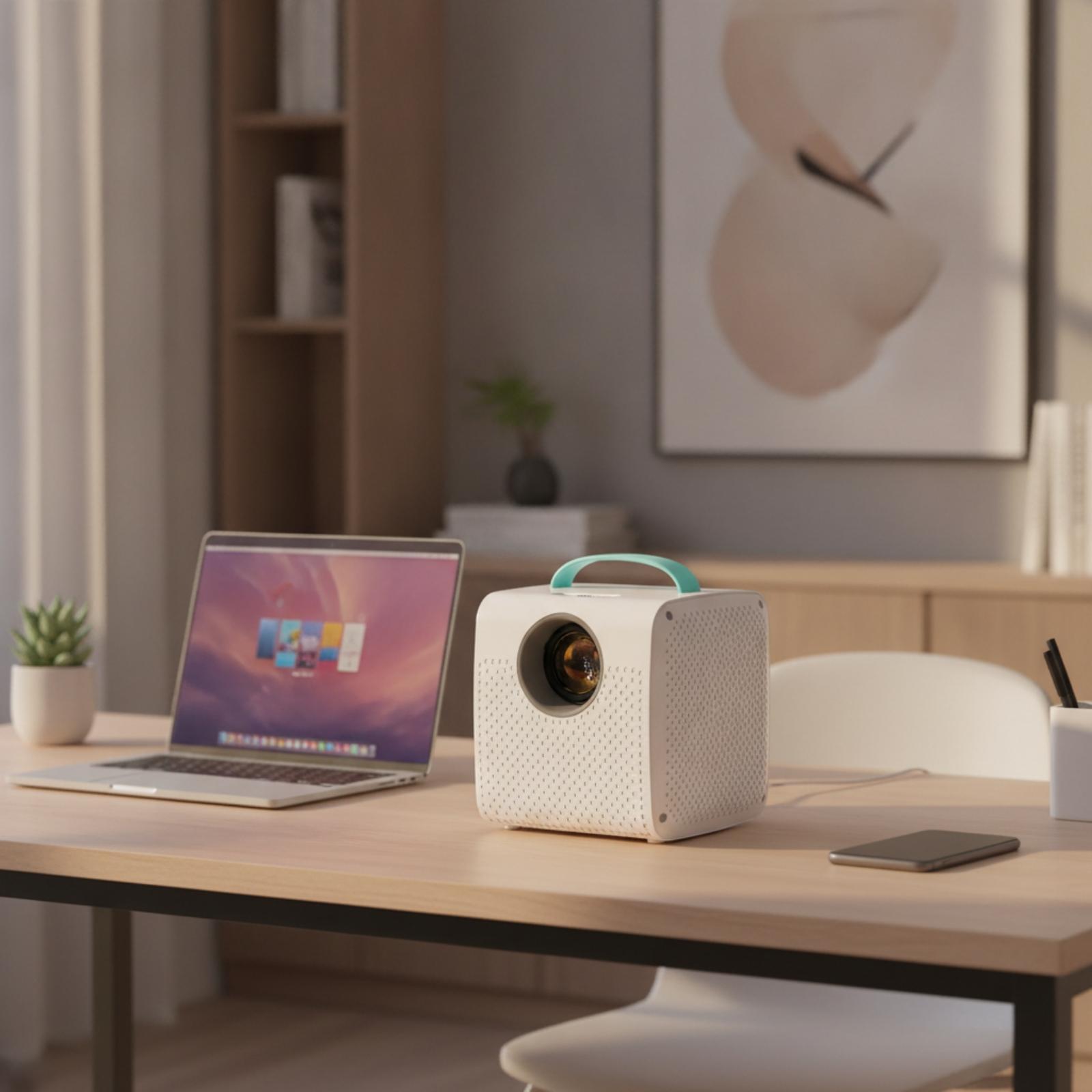 โปรเจคเตอร์พกพา Cube Design ขน - Home Cinema Compact บทวิจารณ์และราคา