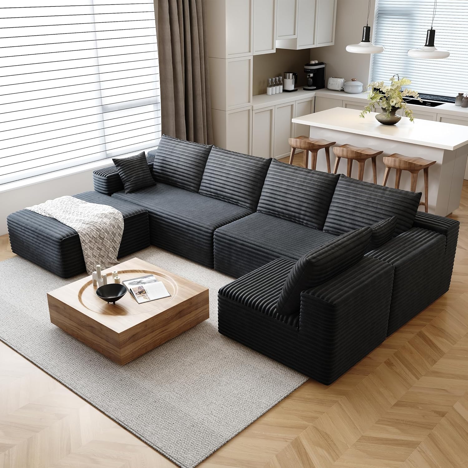 โซฟาแบบแยกส่วนสไตล์คลาวด์ หุ้ม - Recliner Sofa Cover บทวิจารณ์และราคา
