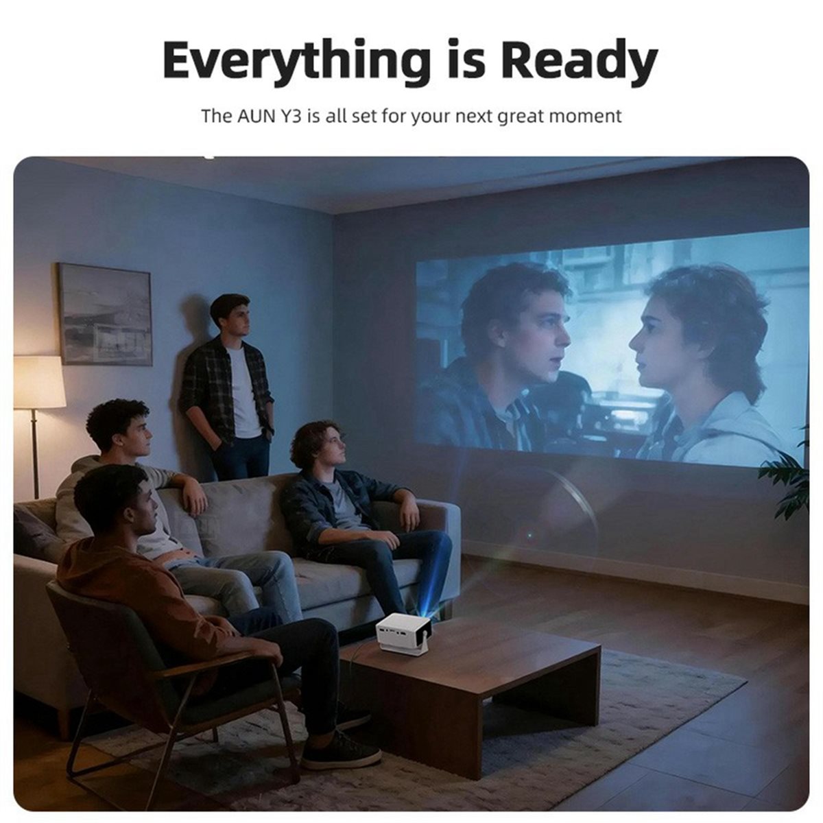โปรเจคเตอร์ขนาดเล็ก L70A Y3 แบ - Home Cinema Compact บทวิจารณ์และราคา