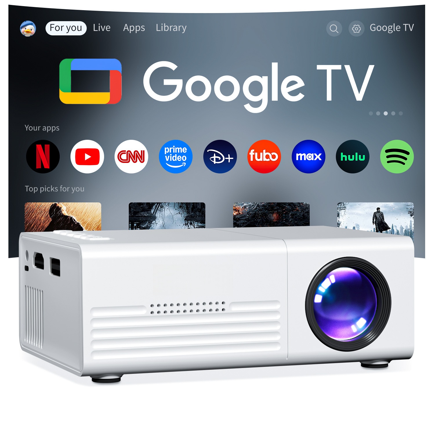 มินิโปรเจคเตอร์ TFT LCD Wifi B - Home Cinema Compact บทวิจารณ์และราคา