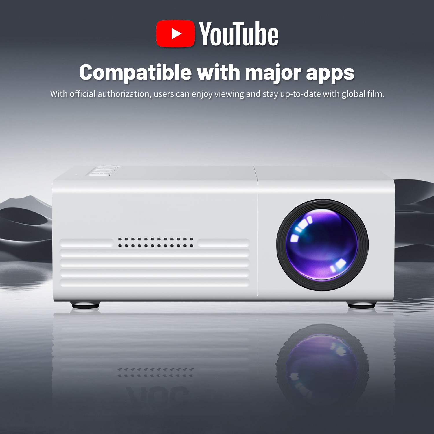มินิโปรเจคเตอร์ TFT LCD Wifi B - Home Cinema Compact บทวิจารณ์และราคา