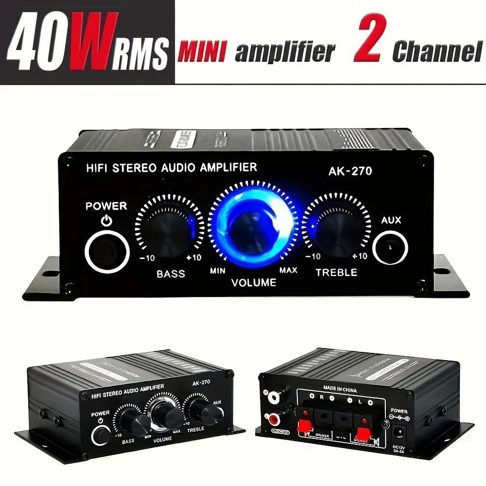 AK-270 12V/24V 400W คอมแพคเพาเ - Home Cinema Compact บทวิจารณ์และราคา