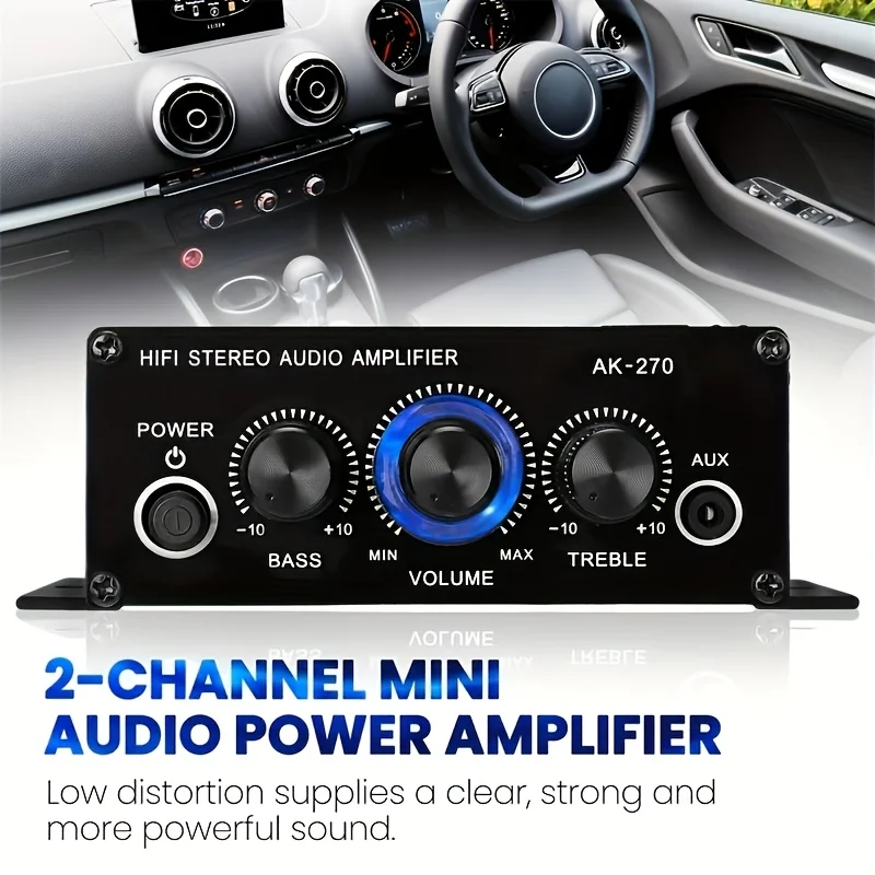 AK-270 12V/24V 400W คอมแพคเพาเ - Home Cinema Compact บทวิจารณ์และราคา